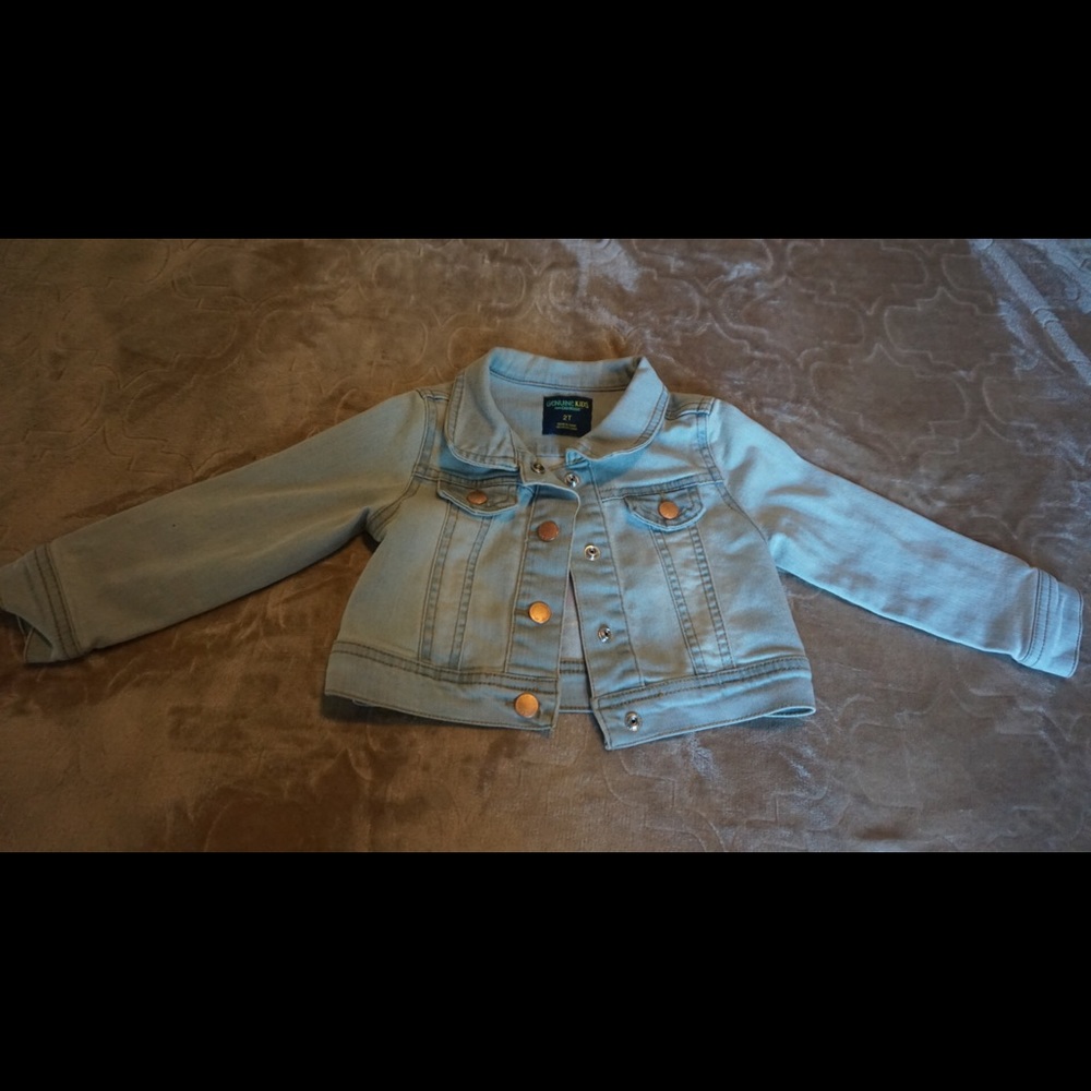 Little girl jean jacket
